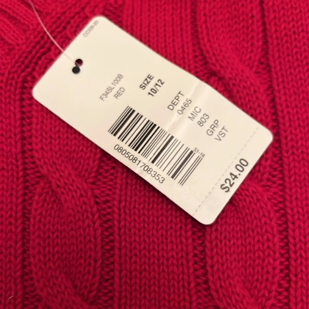 Class Club boys sweater vest. New tags.